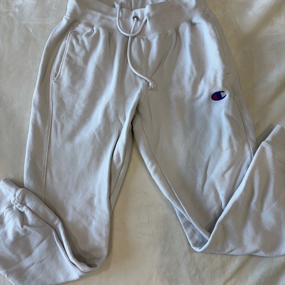 Champion White Sweatpants Casual Comfort